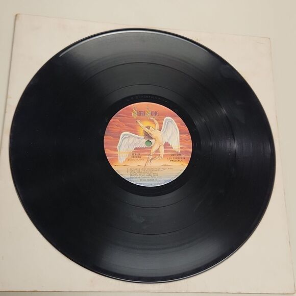 Led Zeppelin Presence 1976 Vinyl Record Album - Picture 4 of 7